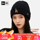NEW ERA針織帽MLB帽子紐亦華毛線(xiàn)帽男女秋冬LA保暖棉帽60284986