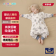 潔帛（JIEBO）嬰兒睡袋加厚純棉夾艾草纖維兒童分腿男女童秋冬寶寶防踢被秋冬 艾草纖維睡袋（10°-20°室溫）秋冬款 70cm（推薦身高70-80cm）