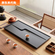 胖東來(lái)代購烏金石茶盤(pán)大號長(cháng)方形茶桌家用辦公簡(jiǎn)約實(shí)用托 烏金石-方窗花55*37cm【破損包賠】