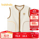 巴拉巴拉童裝寶寶保暖背心冬季加厚搖粒絨兒童馬甲男女童加絨208424171204