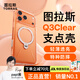 圖拉斯Q3Clear支點(diǎn)殼【papi醬同款丨相機按鍵全包】 適用蘋(píng)果17promax手機殼iphone17pro透明磁吸防摔款 【全透明】超清透亮丨360°旋轉支架 iPhone 17 Pro Max