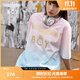 BOY LONDON【西柚果茶】25夏季男女同款藍粉漸變潮牌體恤短袖T恤N01090 粉/藍色 S