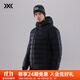 XBIONIC曠野中厚羽絨服男秋冬保暖鵝絨服高蓬科技拒水面料25新品 24887 暗夜黑 L