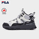 FILA 斐樂(lè )官方女鞋復古運動(dòng)鞋2025冬季中幫加絨休閑鞋