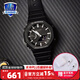 卡西歐（CASIO） 男表黑武士G-SHOCK運動(dòng)手表小鋼炮黑金防水時(shí)尚石英腕表送男友 GA-2100-1APR