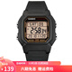 卡西歐（CASIO）手表 復古防水學(xué)生電子表男女情侶夜光f91w小方塊 W-800HG-9A