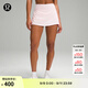 lululemon丨Pace Rival 女士運動(dòng)中腰短裙 速干 芯吸 LW8A78R 草莓奶昔粉 XS /4