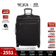 TUMI/途明Voyageur旅行登機箱便攜旅行拉桿箱 黑色拼煙槍色/0196463DGM 20英寸