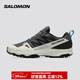薩洛蒙（Salomon）男款 城市輕戶外防水透氣穩(wěn)定抓地運動輕量登山徒步鞋 SALIBA WP 鐵灰色 477981 42 (UK8丨 42)