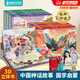 【有聲伴讀】格林童話3d立體書 兒童繪本 3-6歲幼兒園推薦0-3歲硬殼精裝安徒生童話西游記迪士尼故事書立體翻翻書 灰姑娘白雪公主小紅帽睡美人女孩禮物公主書兒童生日禮物書籍 中國(guó)神話故事立體劇場(chǎng)【8冊(cè)