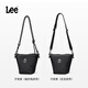 Lee輕便戶(hù)外斜挎包女2026新款小眾設計水桶包時(shí)尚百搭單肩包男高級感 子夜黑（多隔層 科學(xué)收納）