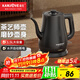 金灶（KAMJOVE）茶藝專(zhuān)用電熱水壺長(cháng)嘴燒水壺家用1.5L大容量電水壺開(kāi)水壺 T-94 1.5L 黑色