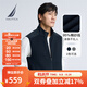 諾帝卡（NAUTICA）【商場(chǎng)同款】男裝春夏款棉紡拼接親膚針織馬甲背心男SO3301 藏青4NV M
