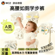 WCZ德國嬰兒尿布新生兒可水洗紗布尿布褲棉紗寶寶專(zhuān)用尿戒子介子布兜 小粉兔 5條裝 S（5-8斤寶寶，偏小建議拍大一碼）