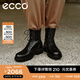 愛(ài)步（ECCO）馬丁靴 男靴時(shí)尚潮流厚底靴子男鞋 都市奧陸斯550264 黑色55026401001 41