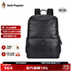 暇步士（Hush Puppies）雙肩包男商務(wù)出差旅行背包新款簡(jiǎn)約大容量真皮電腦包送老公送男友 HA-1471503W-5720裝15.6英寸電腦 獨立電腦倉