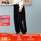 FILA【抗菌功能】斐樂(lè )兒童童裝2025年冬季男童中大童加絨長(cháng)褲