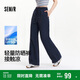 森馬（Semir）防曬休閑褲女25夏季一褲兩穿闊腿褲涼感褲子109325127003