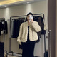 她芙（tafu）品牌女裝水貂絨皮草外套女2025秋冬新款小個子氣質(zhì)毛毛短款大衣 貢米 M 105-125體重