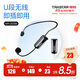 得勝（TAKSTAR） HM-200W小蜜蜂擴音器無線耳麥教師導(dǎo)教學(xué)游專用無線頭戴式麥克風通用話筒 官方標配黑色（單無線耳麥）  -