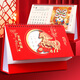 嘉然恒 紅色臺歷2026全年喜慶日歷馬年簡(jiǎn)約款月歷大格子記事計劃本商務(wù)辦公桌面擺件可定制 金馬送福