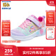 Skechers斯凱奇童鞋女童閃燈鞋兒童鞋春季發(fā)光休閑公主鞋302686L 多彩色/MLT 31