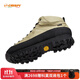 CRISPI【經(jīng)典款】意大利戶(hù)外登山鞋男秋冬中幫防水徒步鞋女MONACO GTX 卡其色（偏綠）8009903 42