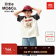 little MO&Co.貓和老鼠聯(lián)名系列 little moco童裝25秋裝新款男女童抑菌短袖t恤 大象灰 抑菌 150 150/72
