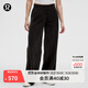 lululemon丨Scuba 女士中腰闊腿運動(dòng)褲 *絲絨 LW5HAAA 黑色 M