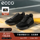 愛(ài)步（ECCO）休閑板鞋男 25年秋季新款簡(jiǎn)約拼色休閑鞋運動(dòng)男鞋 街頭球鞋539834 黑色53983451052 42