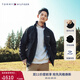 TOMMY HILFIGER【潮流風(fēng)衣款】出走都市25秋冬男軟殼夾克/防水可收納帽外套 【風(fēng)衣款軟殼夾克】經(jīng)典黑BDS L （推薦：150-165斤）