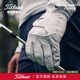 Titleist泰特利斯高爾夫手套男士Perma-Soft高級手套單只柔軟小羊皮手套 左手PermaSoft/白色 24碼