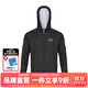 達億瓦（DAIWA）25春夏DE-5025CS 防曬釣魚(yú)服輕薄速干運動(dòng)服長(cháng)袖外套 黑金 L