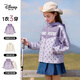 迪士尼兒童外套秋冬女童裝外套兩件套2026季棉服套裝搖粒絨大童寶寶外套