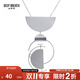 GIRDEAR DEEP BREATH配飾個(gè)性幾何GD字母項鏈A900073 銀