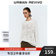 UR2025秋季新款女裝時(shí)尚休閑涂鴉印花圓領(lǐng)長(cháng)袖T恤UWH450063 本白 S