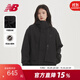 NEW BALANCE NB25年新款男款連帽保暖外套防潑水薄絨休閑運動(dòng)上衣AMJ51322 AMJ51322-BK XL