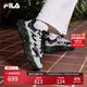 FILA 斐樂(lè )官方女鞋老爹鞋運動(dòng)鞋2025秋季新款鞋子蕨草鞋2休閑鞋 黑/南極灰-BA 37.5