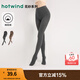 熱風(fēng)（Hotwind）秋季新款女士時(shí)尚簡(jiǎn)約花紗連褲襪顯瘦氣質(zhì)居家打底襪女 52深灰 1條 均碼