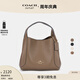 蔻馳（COACH）奧萊女士HADLEY 21號(hào)半月包單肩斜挎包菜籃子通勤百搭 深褐色