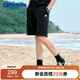 FILA FUSION斐樂(lè )潮牌【章昊同款】針織五分褲男2025夏季時(shí)尚休閑短褲