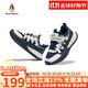 暇步士（Hush Puppies）童鞋男童運動(dòng)鞋兒童鞋女童兒童鞋子戶(hù)外軟底網(wǎng)面徒步登山休閑鞋子 HP5605019藍色 36 適合腳長(cháng)22.4cm