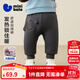 迷你巴拉巴拉男童女童寶寶褲子2025冬新品遠紅外發(fā)熱鎖 鐵灰20603 80 cm