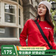必邁新款男女衛衣運動(dòng)針織套頭上衣十周年限定款本命蛇年禮物上裝 必邁紅【女】 L