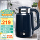 格來(lái)德（Grelide）燒水壺316L不銹鋼恒溫電熱水壺家用大容量電水壺熱水壺雙層防燙保溫D3020K雅典藍
