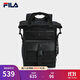 FILA 斐樂(lè )官方【領(lǐng)航員】雙肩包防潑水男士背包2025秋新款時(shí)尚商務(wù)包 正黑色-BK XS