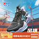 特步（XTEP）兒童童鞋風(fēng)獵籃球鞋實(shí)力街籃運(yùn)動(dòng)鞋 黑/蘭紫色 38碼