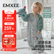 嫚熙（EMXEE）嬰童睡袋寶寶秋冬夾棉恒溫保暖兒童分腿奶芙睡袋 絨茸抱抱90碼