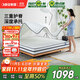 晚安（goodnight）晚安 WGD89環(huán)保椰棕床墊 護脊硬墊棕櫚軟硬雙面整網(wǎng)彈簧床墊 床墊 升級版面可拆-1.8米*2米