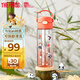 膳魔師（THERMOS）兒童水杯tritan便攜塑料直飲杯小學(xué)生開(kāi)學(xué)必備小熊貓水壺600ml紅